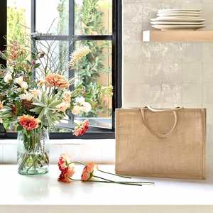 Bolsa de Yute Personalizada con Logotipo, Bolsa de Almacenamiento de Yute Natural No Tejida, Se Acepta Logotipo Personalizado, Color Personalizado, Venta al Por Mayor - Product Image 5