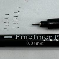 Marqueur fineliner noir à séchage rapide OUTAE en gros, pointe fine, écriture fluide, emballage personnalisé pour le dessin et l'esquisse