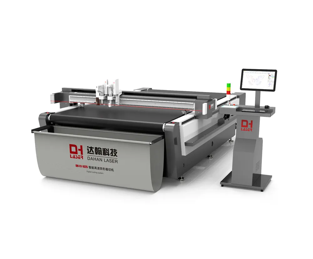 1600x2500mm film cutting machine with digital cutting machine