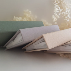 <strong>Large</strong> Capacity Leather Linen Cover Wedding Guest <strong>Book</strong> Scrapbook Photo Album Hardcover <strong>Family</strong> Pockets Refillable Insert <strong>Books</strong> - Product Image 4