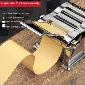 Piccola Macchina Elettrica per <span class=keywords><strong>Pasta</strong></span>, Lasagne, Spaghetti, <span class=keywords><strong>Tagliatelle</strong></span> e Preparazione di Sfoglie per Ravioli e Wonton - Product Image 5