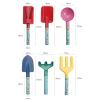 Vente chaude enfants mignon jardinage extérieur outil pelle sol plantation Parent-enfant enfants jardin ensemble d'outils en bois