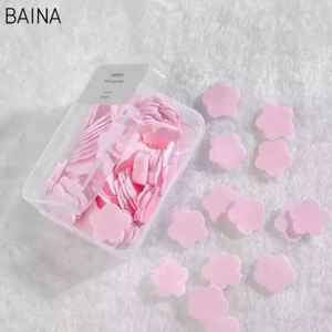 Lot de 20 Savons en Feuilles Portables OEM pour Voyage, Mini Savon en Papier Jetable Transparent - Product Image 1