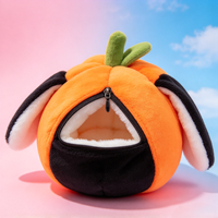 Peluche créative transfrontalière de Pâques, double face, à retourner, en forme de citrouille, lapin, sorcière et fantôme, coussin décoratif mignon pour enfants