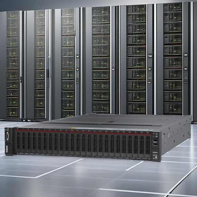 Thinksystem SR665 Rack Server AMD EPYC 7282 CPU 2.3GHz 2U GPU Used in Stock