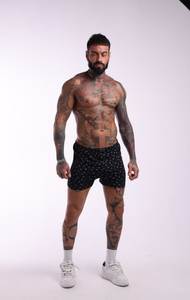 Calzoncillos Bóxer de Algodón Elástico Azul Marino para Hombre, Transpirables, Suaves y Cómodos, Ropa Interior Deportiva Masculina, Producción Textil - Product Image 6