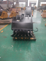 Grappin hydraulique pour excavatrice JCB de 14 tonnes avec cylindre haute puissance, grappins pour bûches