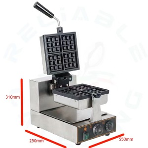 Vente en gros 1200W Gaufrier professionnel électrique antiadhésif aux œufs faisant la machine commerciale de gaufrier <span class=keywords><strong>à</strong></span> bulles - Product Image 1
