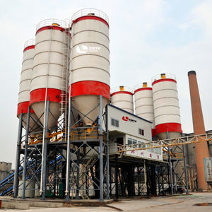 Xinyu โรงงานผสมคอนกรีตเคลื่อนที่100 M3/ชม. HZS120 HZS25 - Product Image 1