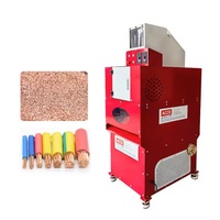 Mini machine de recyclage de fil de cuivre électrique avec broyeur automatique, capacité de 40-60 kg/h