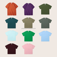 T-shirt Homme de Marque Designer Personnalisé Lettres Imprimées Coton Lourd 100% Haute Qualité Streetwear Décontracté Manches Courtes