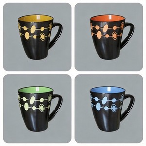 Artículos para el Hogar al por Mayor, Marca HARVIT, Origen Hunan, Tazas y Platillos de Cerámica para Té y Capuchino con Diseño Novedoso, en Caja con Ventana - Product Image 2