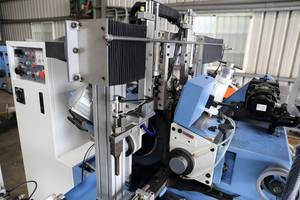 Rectificadora CNC de Ruedas de Alta Calidad con Múltiples Tamaños, Hidrostática, de Doble Husillo, Máquina Rectificadora CNC Sin Centro - Product Image 4