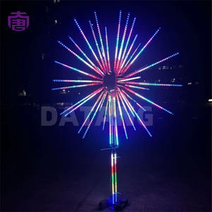 Dynamic Outdoor IP65 Waterproof <b>LED</b> Firework <b>Tree</b> <b>Light</b> Customizable Color for Landscape Urban Street Restaurant Holiday Decor - Product Image 5