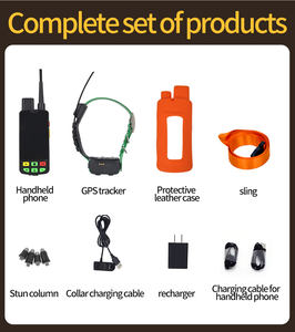AHGUEP <span class=keywords><strong>Meilleur</strong></span> Prix Hound Dog <span class=keywords><strong>GPS</strong></span> GSM GLONASS Tracker <span class=keywords><strong>Collier</strong></span> IP68 VHF/4G Temps Réel Android Compatible Tracking Electronic Training - Product Image 5