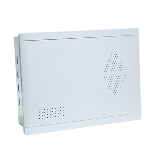 FTTH Home Entry Box Steel Wiring Enclosure <b>Wall</b> Flush Mount <b>Plastic</b> Iron <b>Panel</b> Customizable Indoor Multimedia Cabinet - Product Image 1