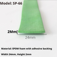 Bande d'étanchéité personnalisable en EPDM et PVC, absorbant les chocs, insonorisante et anti-poussière pour armoires de distribution électrique et joints de fenêtres