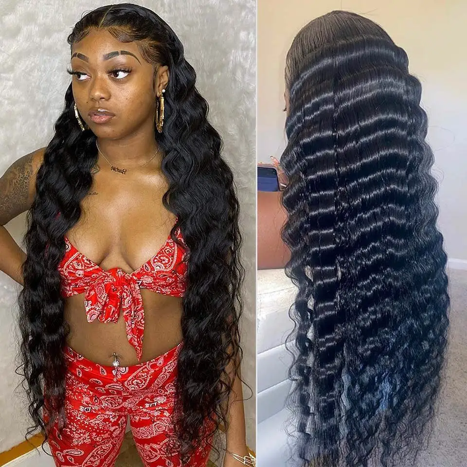 Beauty Forever 9A Bone Straight Long 613 Deep Body Wave Malaysia Funmi Kinky Queen Hair Ali Annabelle Three Bundles With Closure