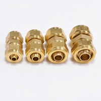 Connecteur d'air de démarrage en laiton 1/8 filetage NPT pousser pour connecter le raccord pour l'alimentation pneumatique de Robot industriel