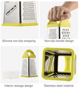 YIGO <span class=keywords><strong>Râpe</strong></span> <span class=keywords><strong>à</strong></span> légumes en acier inoxydable, <span class=keywords><strong>râpe</strong></span> <span class=keywords><strong>à</strong></span> chocolat et noix de muscade Râpes multi-usages - Product Image 3