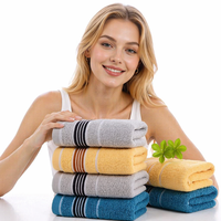 Wholesale Bathroom Towels Pure Cotton for Washing Faces Home Use All-cotton Towels with Embroidery and Custom Logos Hand Towels