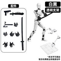 Ensemble de figurines articulées T13 DIY, multi-joints, modèles de robots articulés multi-packs avec accessoires d'armes