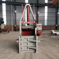 Presse à balles hydraulique pour déchets de papier, plastique, film, carton, bouteilles en plastique, canettes