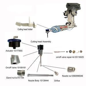 Machine de découpe à <span class=keywords><strong>jet</strong></span> d'eau robotisée CNC 3/5 axes entièrement personnalisée avec <span class=keywords><strong>bras</strong></span> de robot - Product Image 3