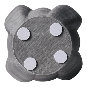 Vaso in ceramica scultoreo moderno per l'arredamento del soggiorno, vaso per fiori contemporaneo, decorazione per la casa e la camera da letto, design 3D - Product Image 5