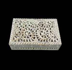 Carved Soap Stone and Marble Boxes Decorative Storage Solutions for Home Decor <b>Gifts</b> and Tissue <b>Box</b> Decor Wholesale Available - Product Image 6
