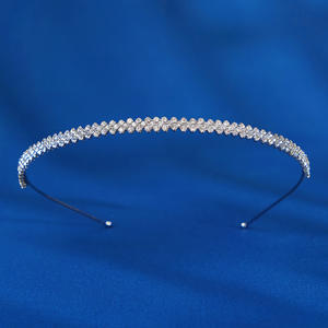 नई फैशन मिश्र धातु राइनस्टोन फाइन हेयरबैंड महिलाओं की शादी दैनिक दबाव हेडवियर उच्च अंत गहने सहायक निर्माता - Product Image 6