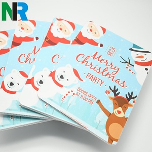 Panneaux publicitaires extérieurs personnalisés de Noël en gros pour entreprises, avec service de découpe pour piquets en H et enseignes de jardin en vrac - Product Image 1
