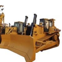 Excavadora usada de alta calidad, máquina de excavación D8, excavadora de oruga importada con precio