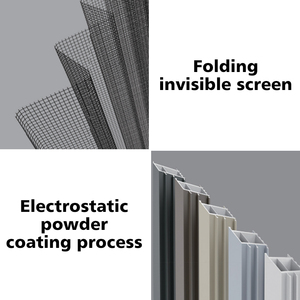 Năng lượng ca gov tiêu đề 24 tiêu chuẩn nhiệt phá vỡ cửa sổ nhôm với màn hình thấp E đôi kính âm thanh gió bằng chứng cửa sổ - Product Image 5