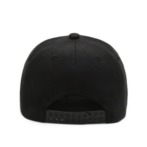 Unisex Baseball Cap Black Twill <b>Flat</b> Brim Breathable Sun Shading Sport <b>Hat</b> - Product Image 2