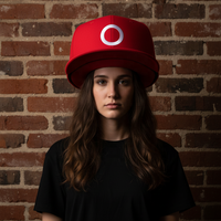 Nueva Gorra de Béisbol Deportiva Unisex de 6 Paneles, Estilo Hip Hop, 100% Poliéster, Visera Plana Grande, Ajustable, Talla Grande