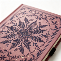 Carnet de notes A5 relié rigide, couverture en cuir PU personnalisée, journal avec bande élastique, cadeau