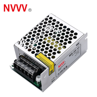 Unidades de Fuente de Alimentación NVVV CA CC Smps Fuente de Poder Conmutada 5V 12V 24V 36V 48V 50W 100W 150W 200W 350W para Led