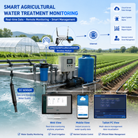 Sonde de qualité de l'eau industrielle RS485 4-en-1 (EC, TDS, conductivité) pour système de surveillance de l'irrigation en agriculture hydroponique