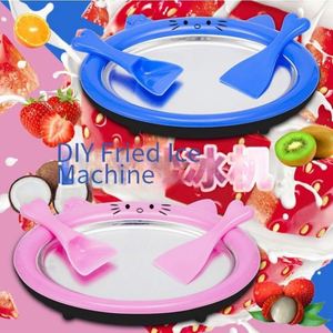 High Effective Small Portable Manual Automatic Stainless Steel Ice Cream <b>Maker</b> for Outdoor Car Use Family Household Kitchen - Product Image 5