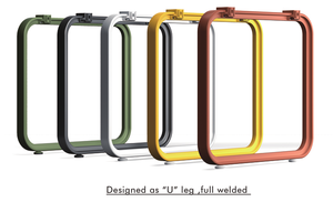 שולחן כנס מסגרת מודרני מודולרית מותאמת אישית לשולחן ישיבות משרד ריהוט מסחרי לשימוש ברגלי ברזל 10 צבעים - Product Image 6