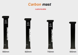 ART V2 939 Power Carbon Hydrofoil <b>Board</b> Set 900sqcm Surfing System With GY82 Mast 643mm Forefront Fuselage 359 Rear Wing ART V2 - Product Image 2
