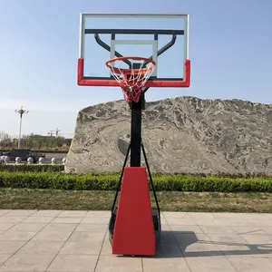 高さ調節可能なバスケットボールフープシステムを備えた可動式バスケットボールスタンド子供向けバスケットボールゴール