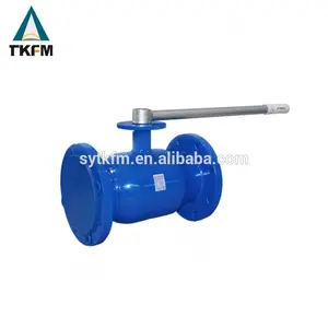 TKFM A105 ร่างเชื่อมคู่มือ ptfe ซีลเหล็กหล่อ dn80 rf 3 ''วาล์วบอลหน้าแปลน dwg