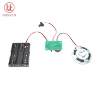 Honzen TW-C2SM, lecteur de son à détecteur de mouvement de haute qualité, interrupteur de volume, fonctionne avec 3 piles AA, haut-parleur puissant, module musical personnalisé