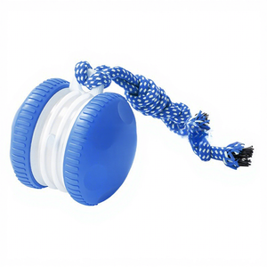 Juguetes para Perros, Pelota Interactiva con Sonido, Recargable y Activada por Tacto, con Cuerda para Perros Pequeños y Medianos - Product Image 6