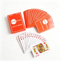 Cartes à jouer professionnelles de haute qualité, fabriquées en usine, avec logo personnalisé, pour un jeu de poker supérieur
