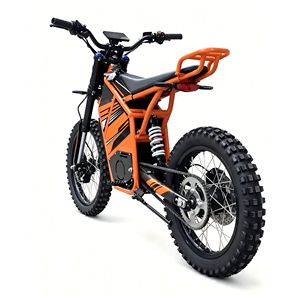 Motocicleta Eléctrica Original Modelo 2026 de 10000W sin Escobillas, Batería de 72V 40Ah, Freno de Disco Hidráulico, Motor Potente de 100km/h, HCBK-X50, Viene con Soporte - Product Image 1