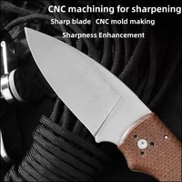 Cuchillo de Acero S30V G10, Cuchillos Industriales, Herramientas, Cuchillos EDC Premium para Exteriores