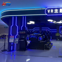Máquina de Juegos de Realidad Virtual Joyplay, Atracciones de Parque de Diversiones, Equipo de Juego de Cine Dinámico para 6 Jugadores, Máquina de Arcade de Realidad Virtual 9D